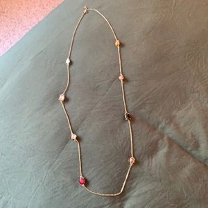 Multicolor Gem Loft Necklace